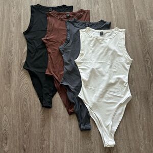 4 Pack SHEIN Bodysuits